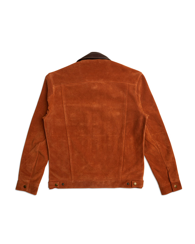 "Wildfire Suede Jacket - Tan
