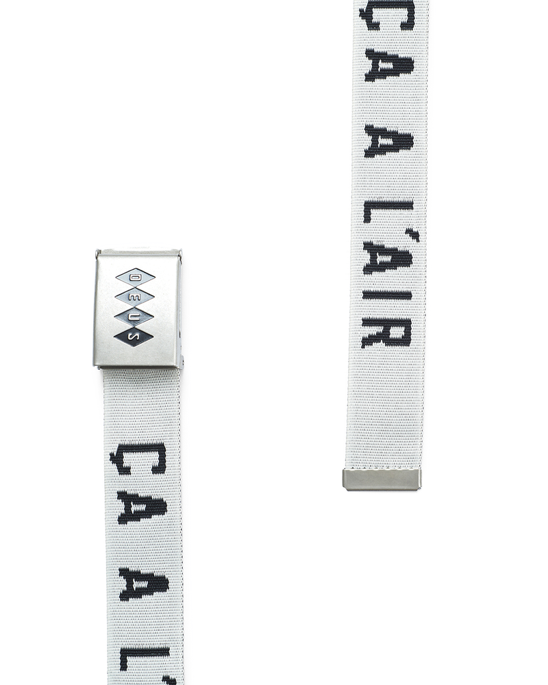 MW Goes Belt - Vintage White|Flatlay