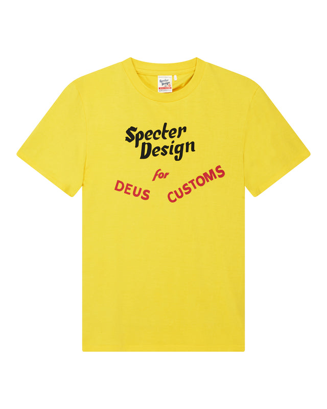 Specter Sport Car Tee - Canary Yellow