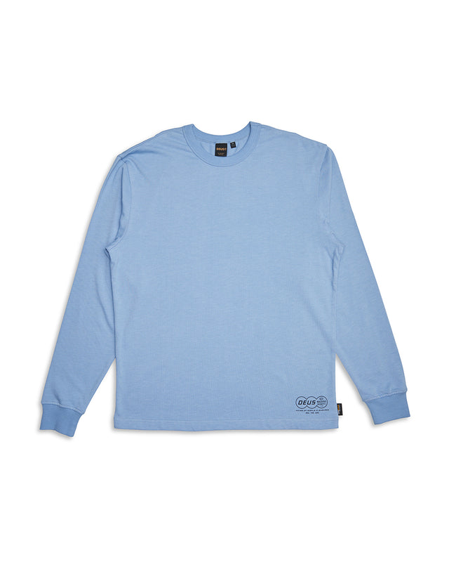 "Docker Long Sleeve Cordura Tee - Forever Blue
