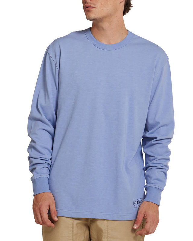 Docker Long Sleeve Cordura Tee - Forever Blue