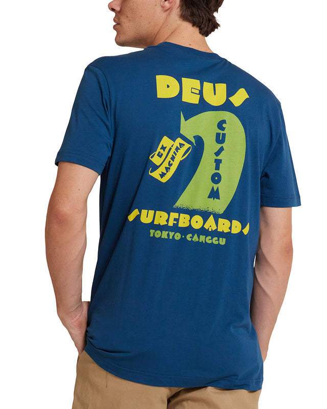 Four Feet Tee - Moroccan Blue