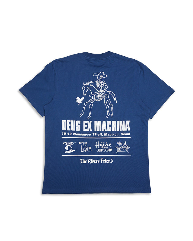 "Seoul Address Tee - Mechanic Blue
