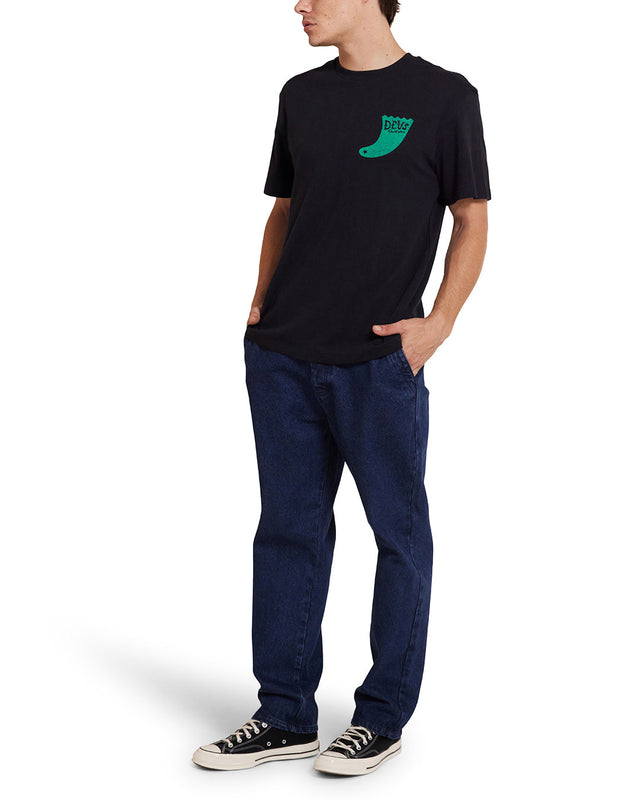 Single Fin Tee - Black