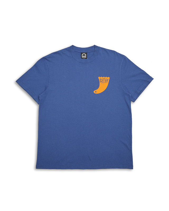 Single Fin Tee - Mechanic Blue