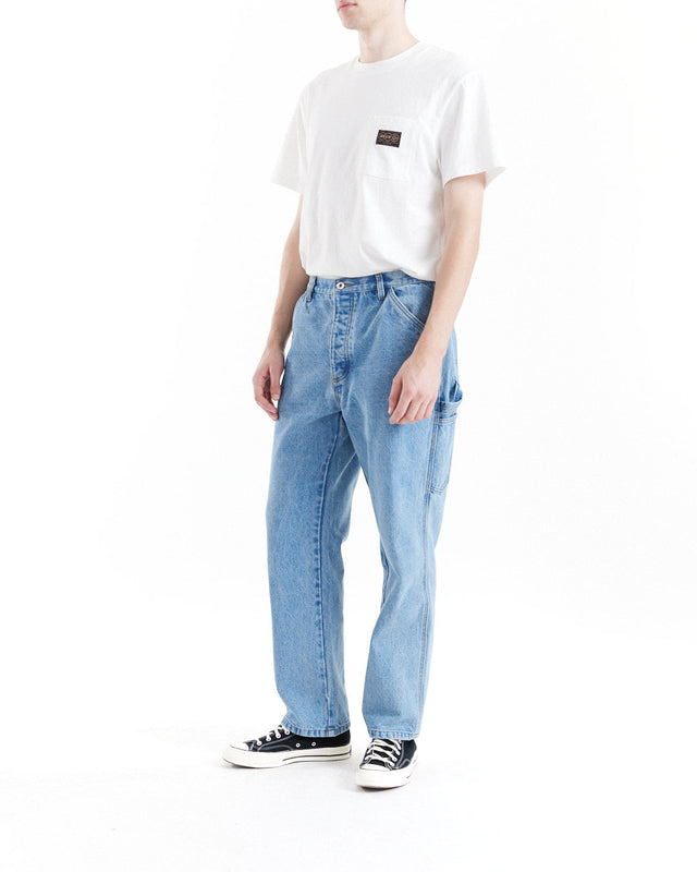 Big Fella Denim Pant - Lt Stone