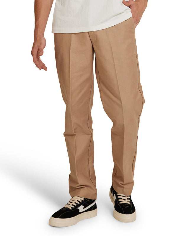 "Moto Work Pant - Khaki
