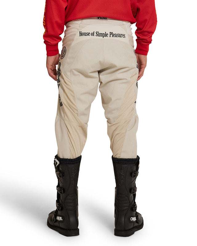 "Moto Off Road Pant - Dirty White
