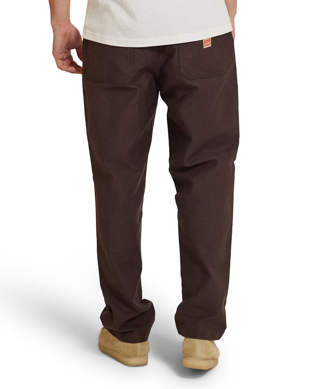 "Hank Whipcord Pant - Choc Brown
