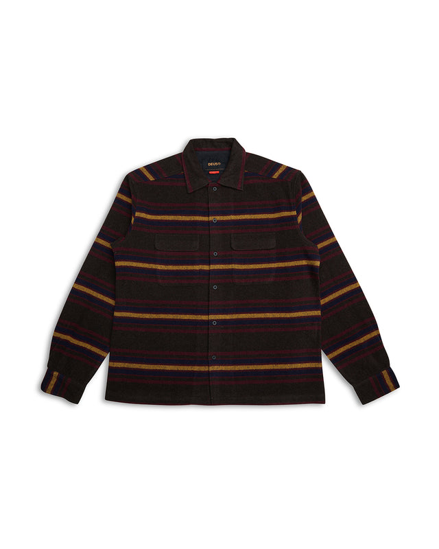 Moto Stripe Shirt - Multi Stripe