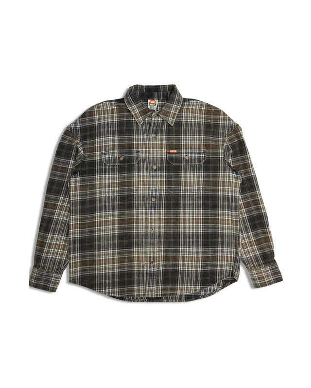 "Vacay Check Shirt - Grey Check
