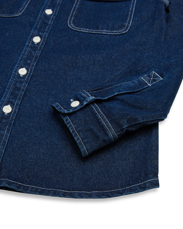 DMF245628.VacayDenimShirt.BlueIndigo