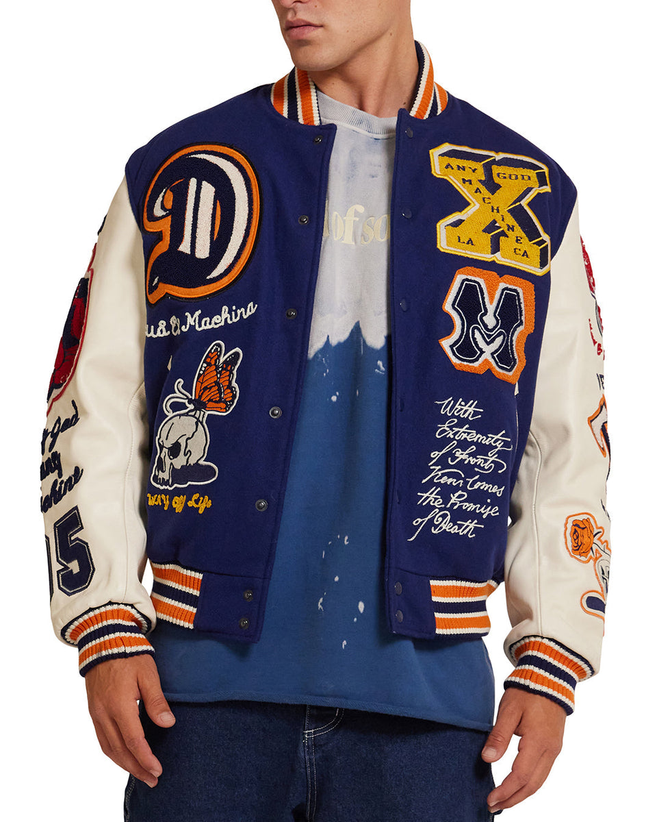 Jackets | Deus Ex Machina | Amanita Varsity Jacket – Deus Ex Machina Europe