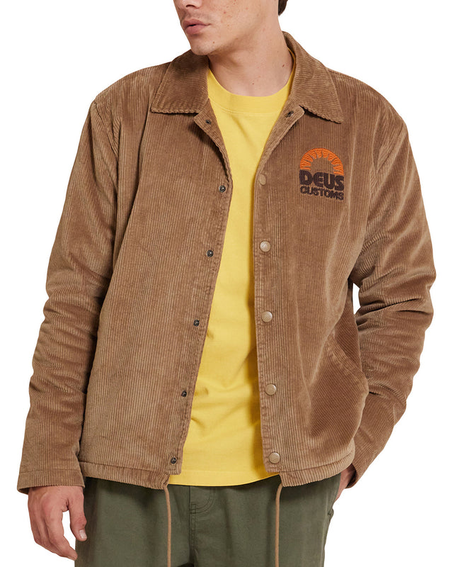 "Stokes Coach Jacket - Khaki
