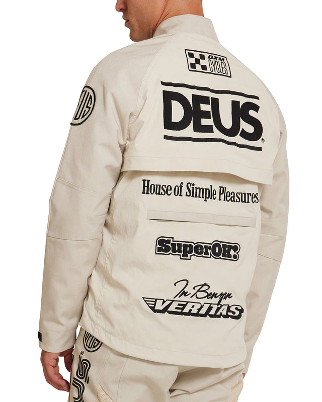 Off Road Cordura Jacket - Dirty White