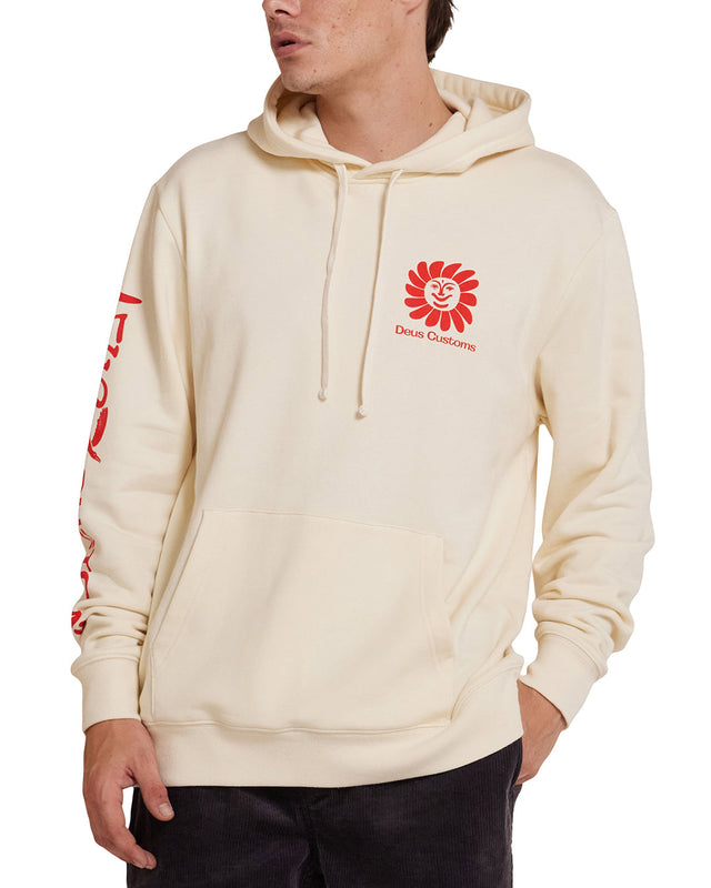 "Helios Hoodie - Dirty White
