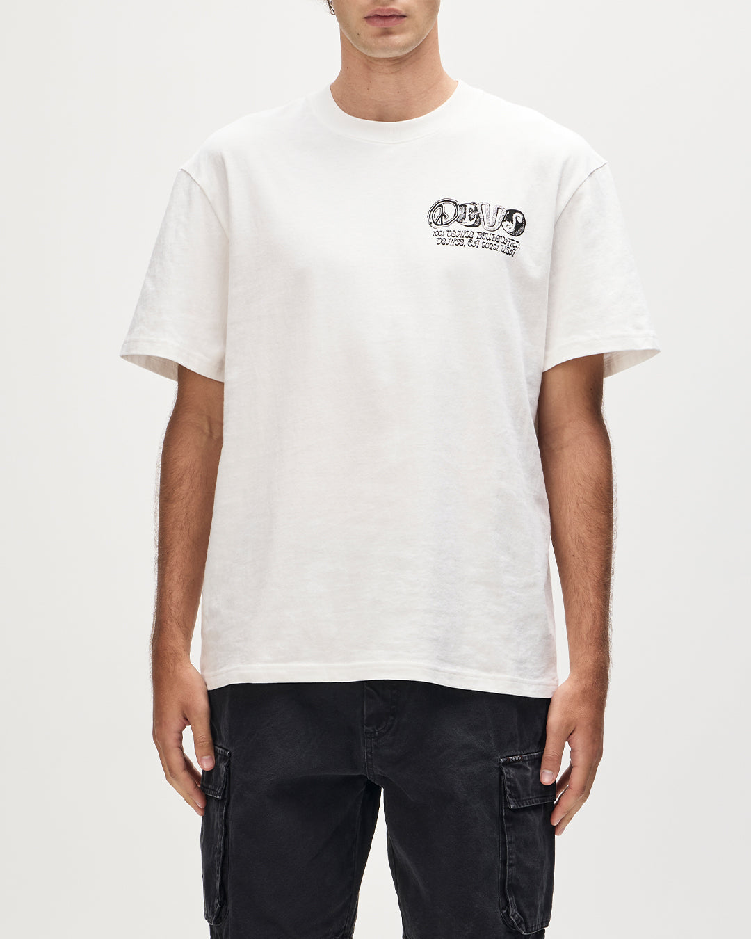 T-Shirts | Deus Ex Machina | Labyrinth Tee - Vintage White – Deus