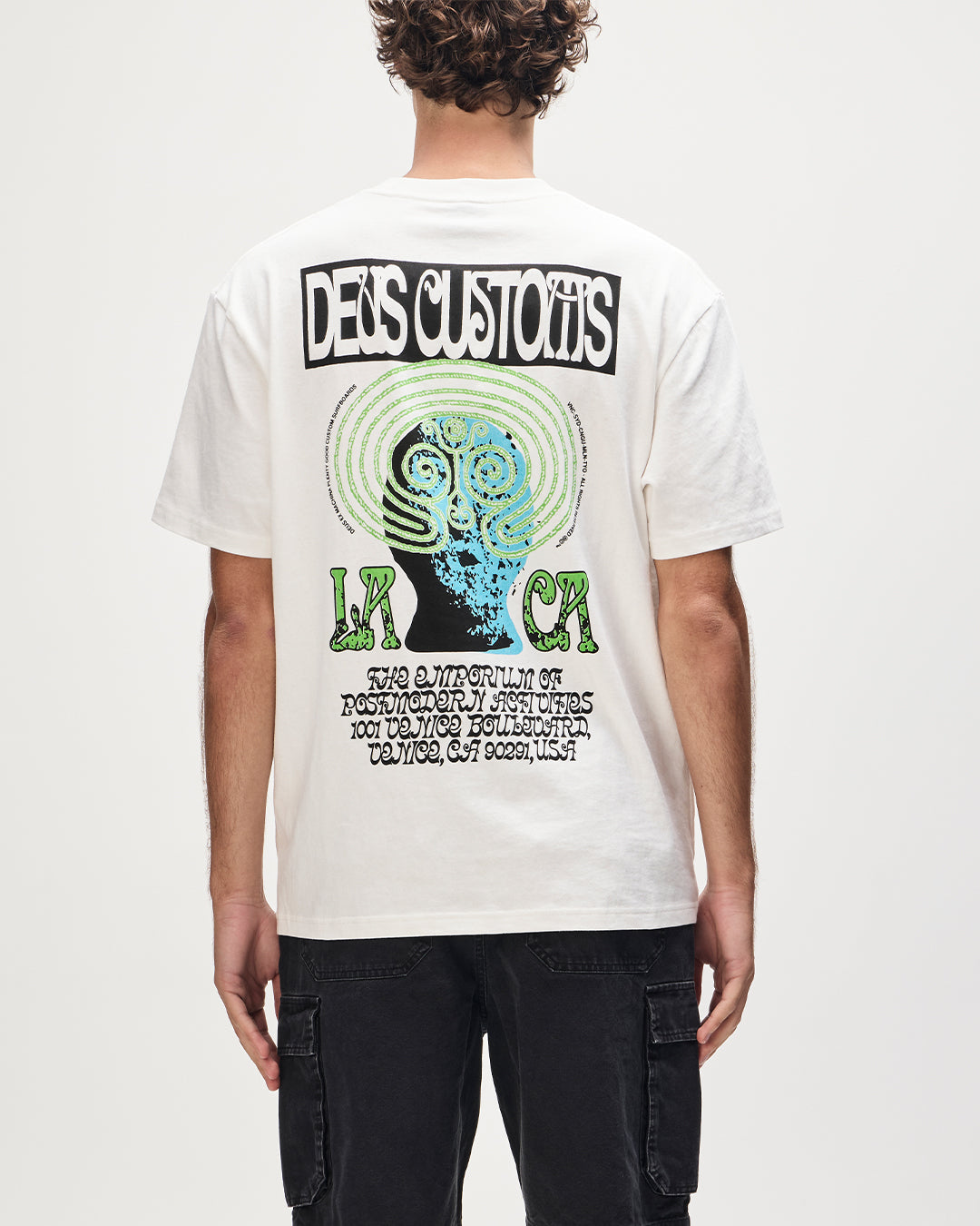 T-Shirts | Deus Ex Machina | Labyrinth Tee - Vintage White – Deus