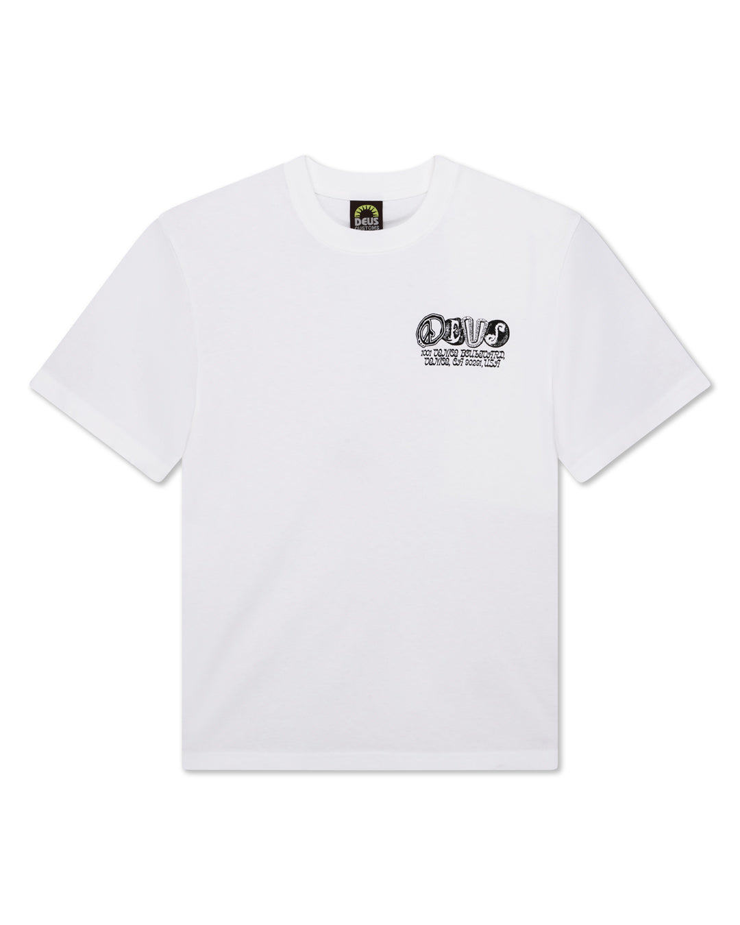 T-Shirts | Deus Ex Machina | Labyrinth Tee - Vintage White – Deus