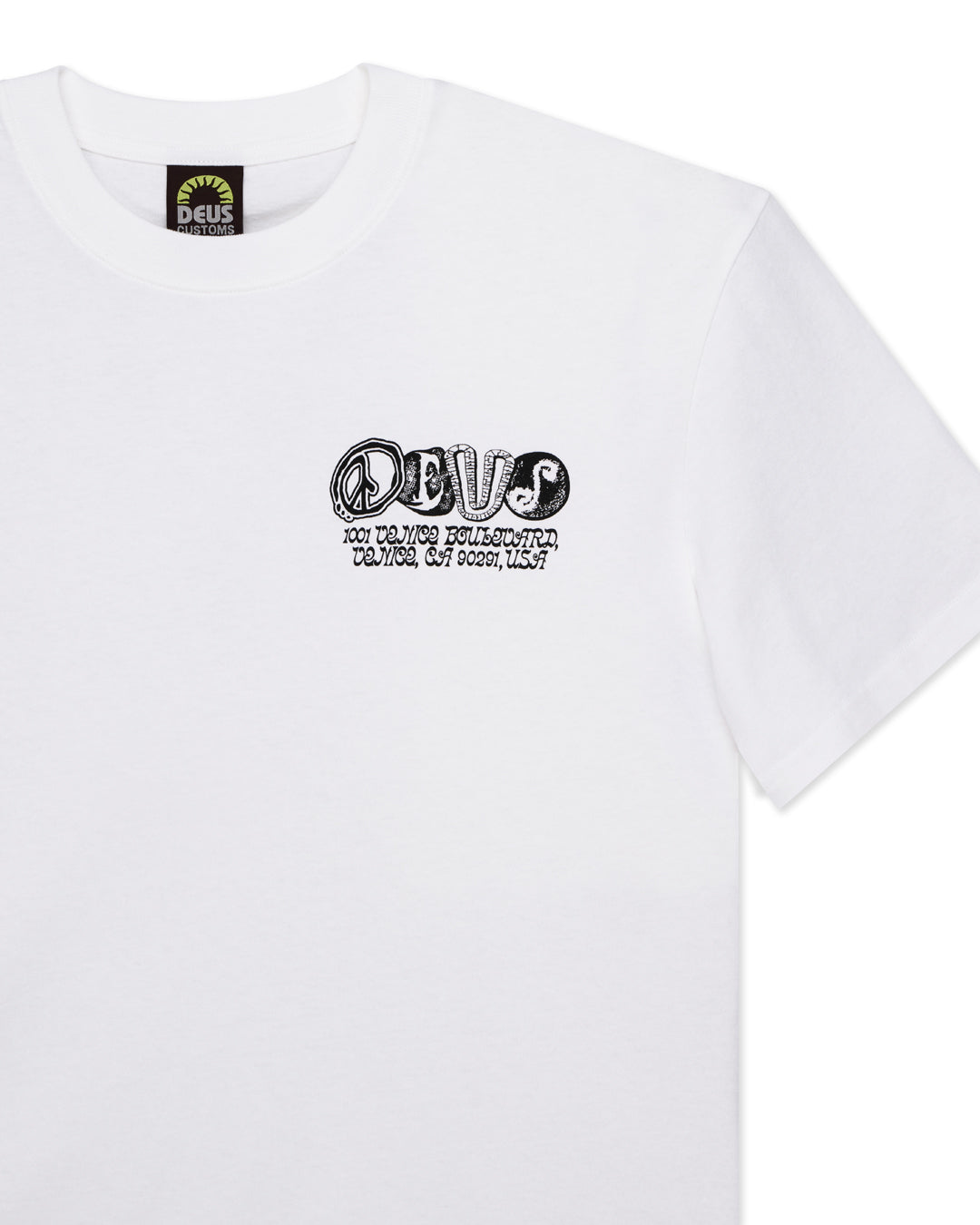 T-Shirts | Deus Ex Machina | Labyrinth Tee - Vintage White – Deus