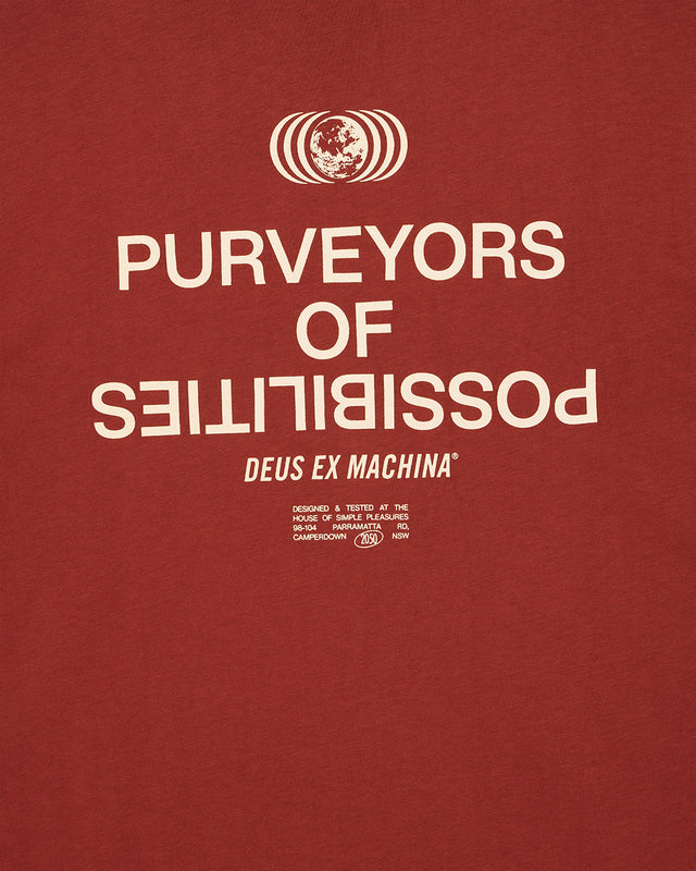 Axis Tee - Terracotta