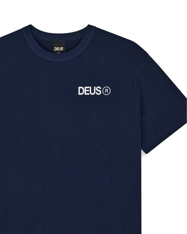 Beams Tee - Navy
