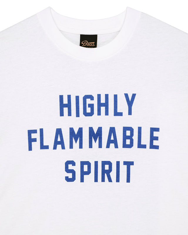 Flammable Tee - Dirty White