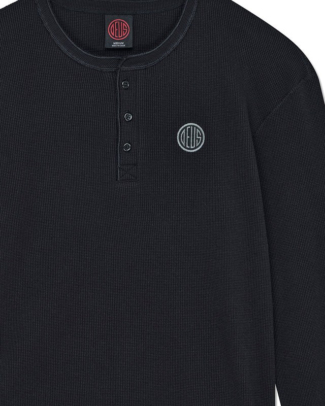 In Benzin Henley Thermal - Black