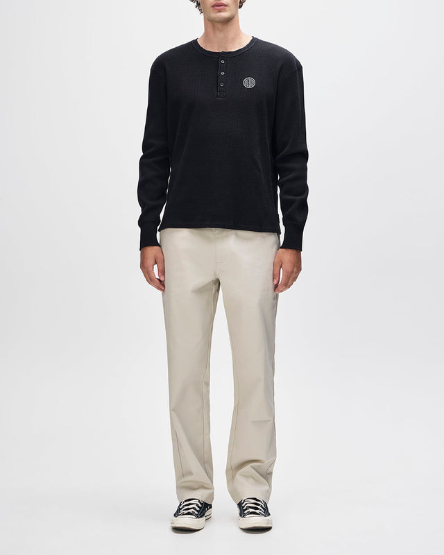 In Benzin Henley Thermal - Black