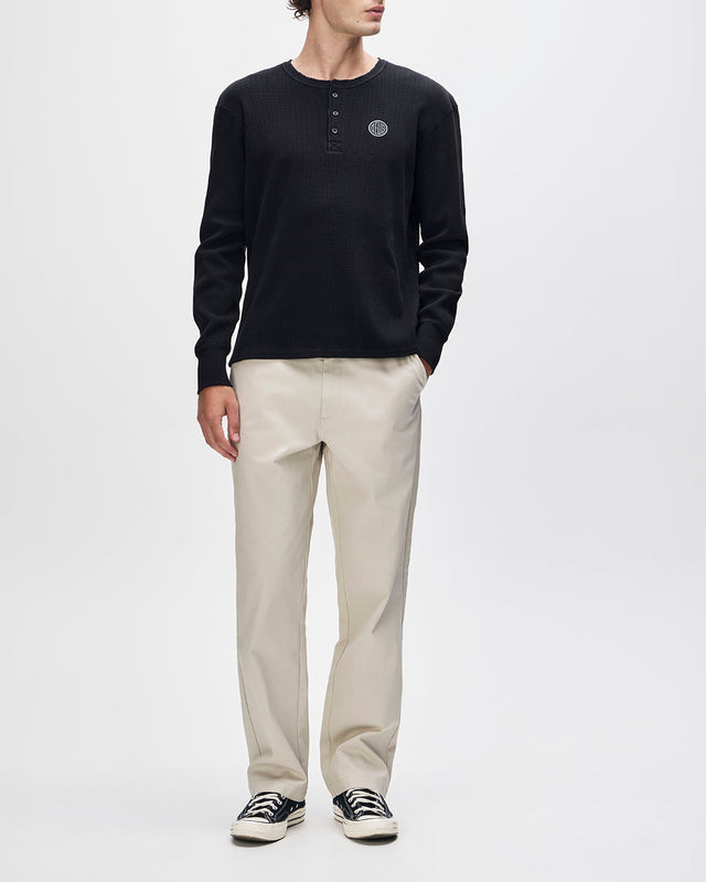 In Benzin Henley Thermal - Black