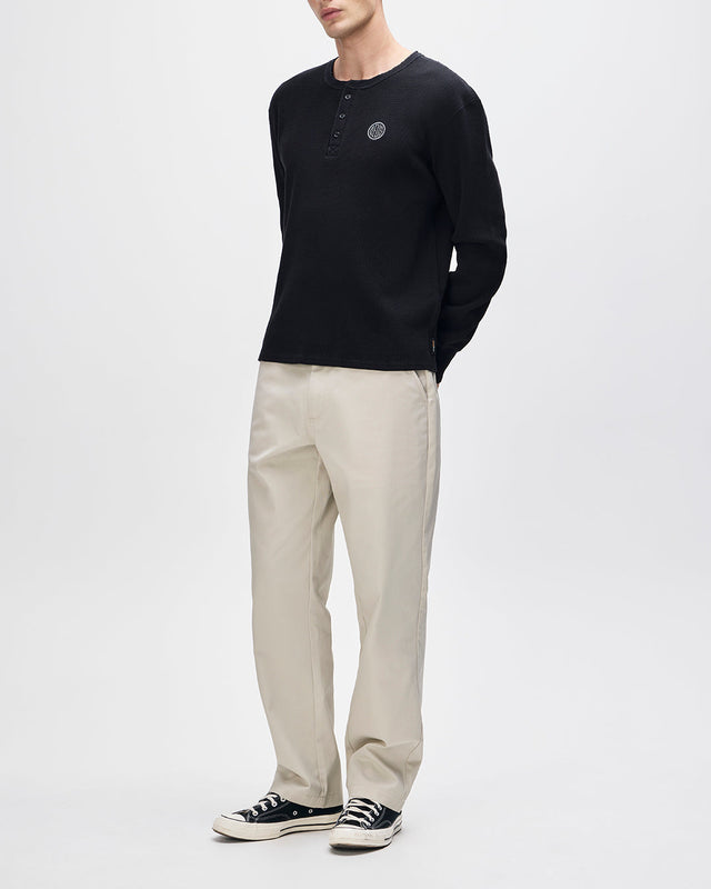 In Benzin Henley Thermal - Black