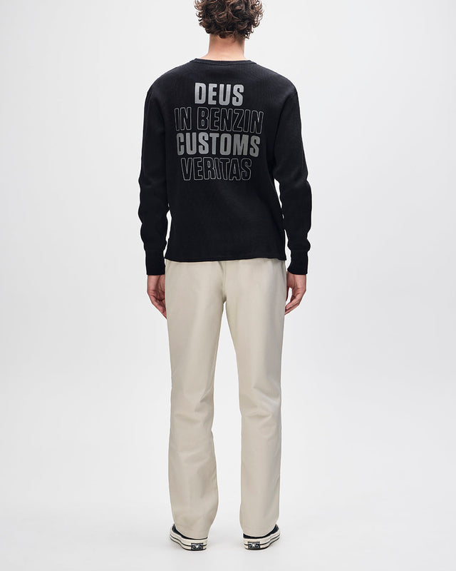 In Benzin Henley Thermal - Black