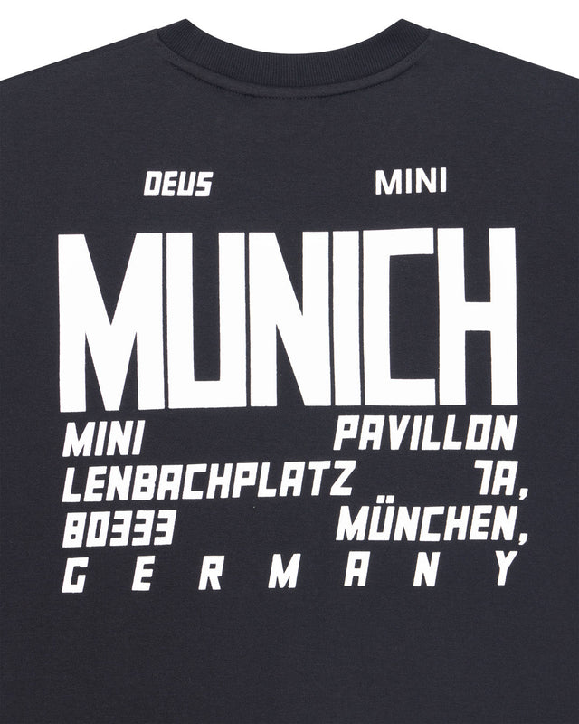 Munich Address Tee - Black