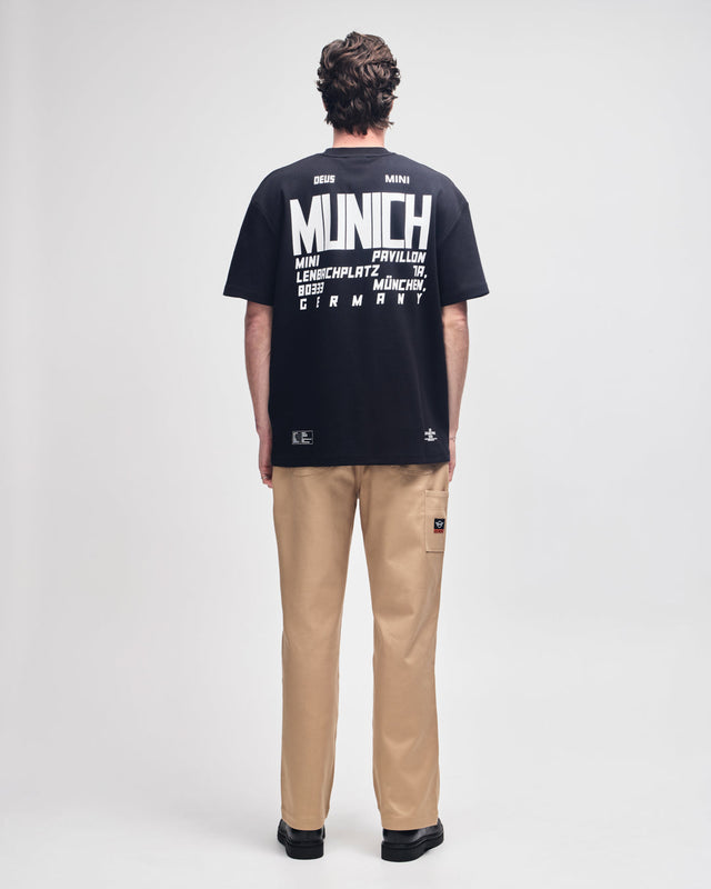 Munich Address Tee - Black