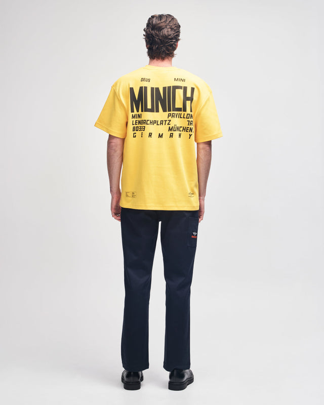 Munich Address Tee - Spectra Yellow