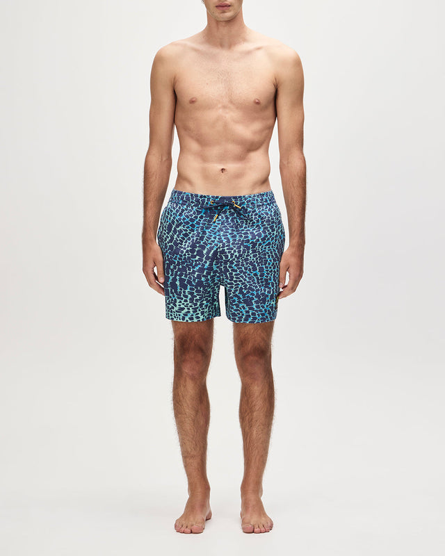 Zanzibar Short - Wave Ride Blue