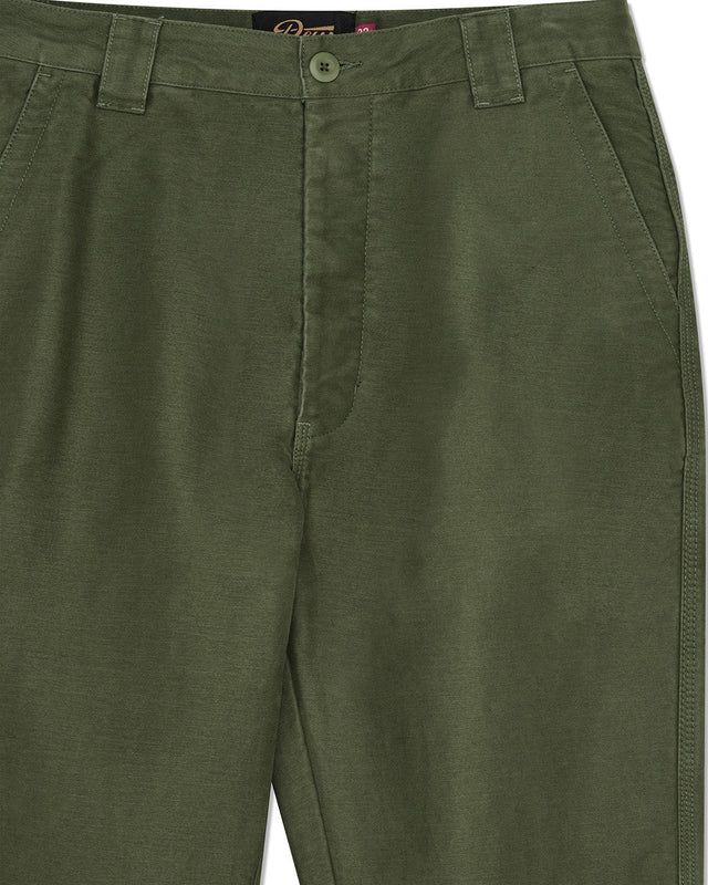 Hank Sateen Pant - Cypress Green