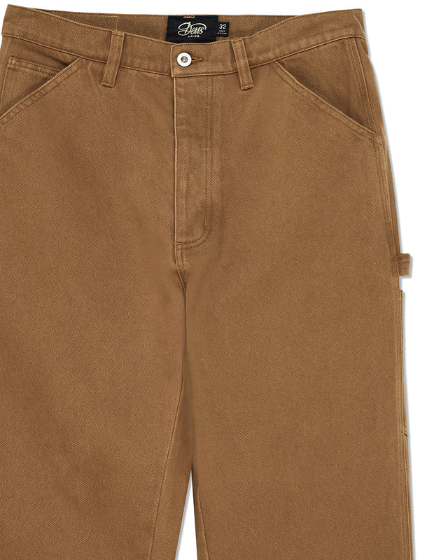 Big Fella Overdye Pant - Bronze Brown