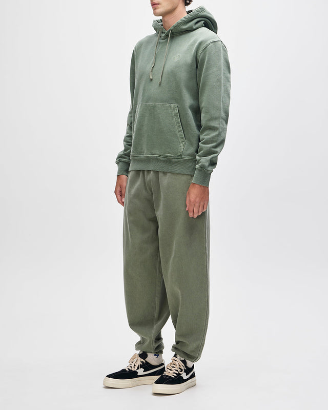 Shield Garment Dyed Track Pant - Cypress Green