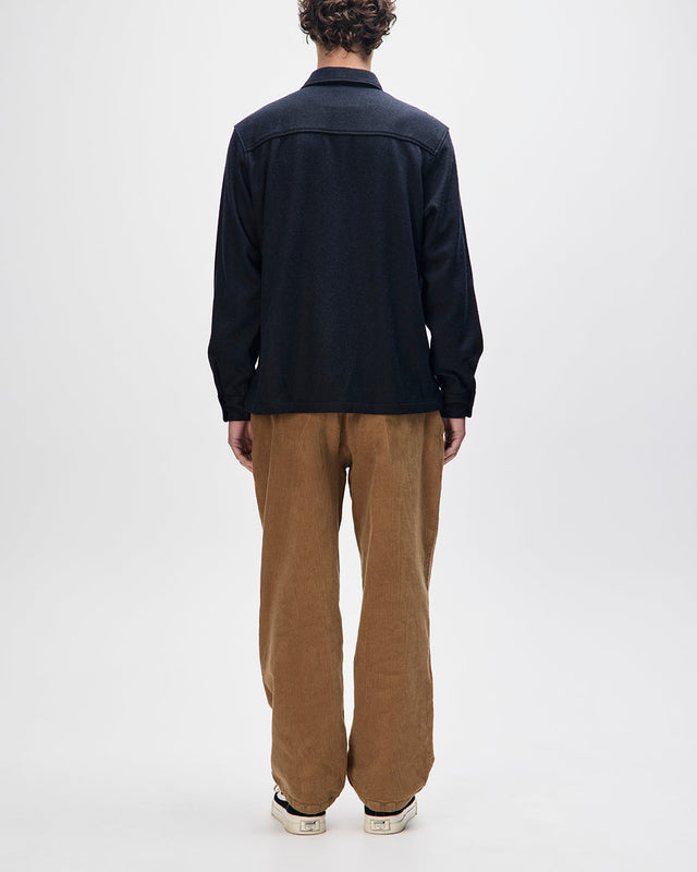 Clayton Wool Shirt - Black