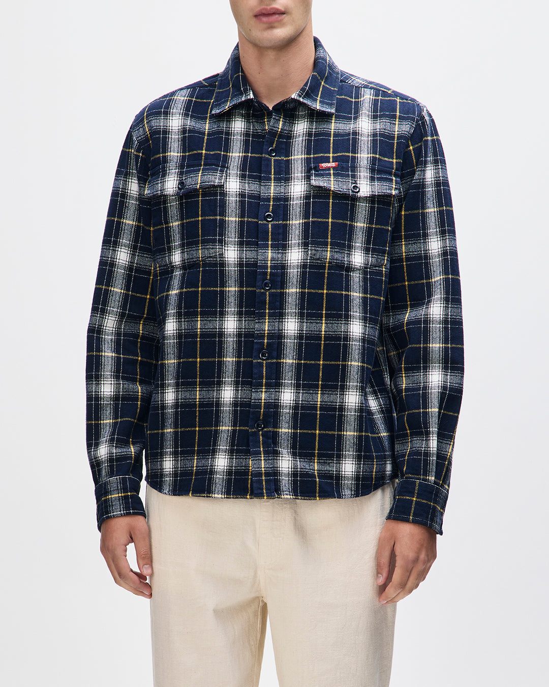 Shirts | Deus Ex Machina | Jermaine Check Shirt - Blue Check
