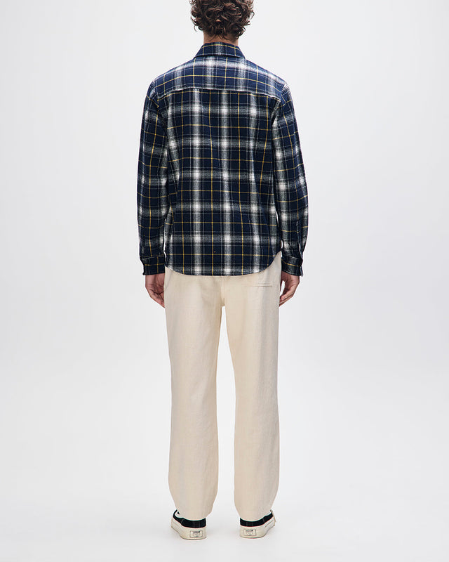 Jermaine Check Shirt - Blue Check