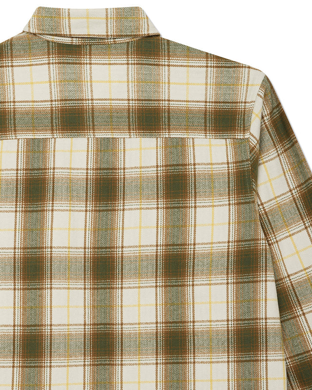 Jermaine Check Shirt - Dirty White Check
