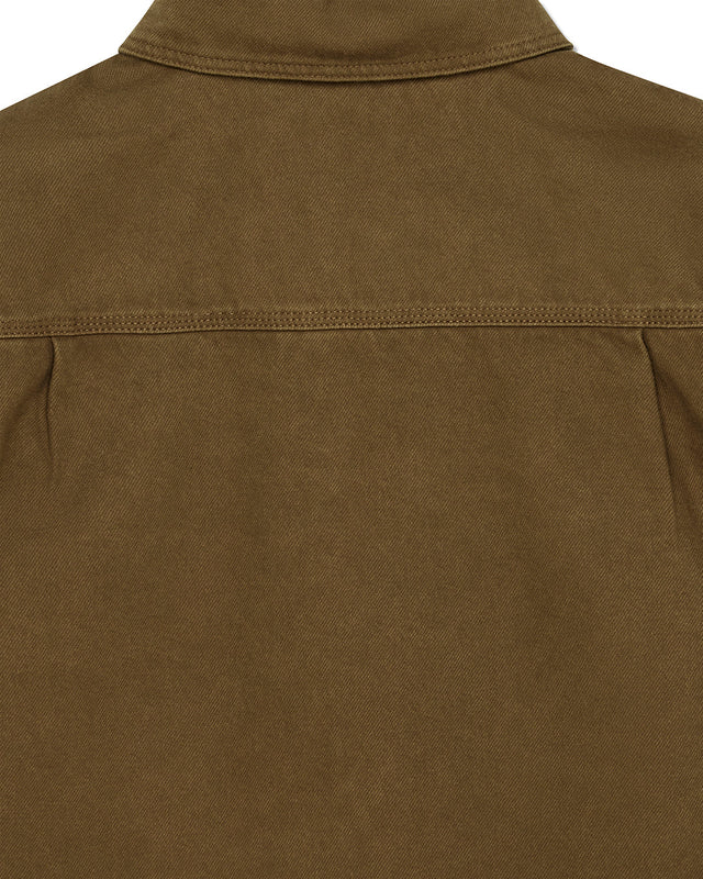 Vacay Overdye Shirt - Bronze Brown