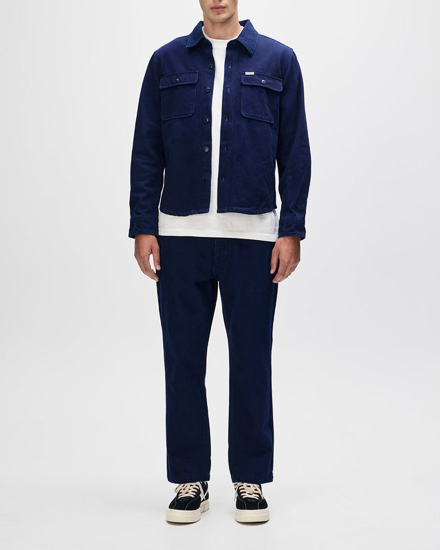 Vacay Overdye Shirt - Indigo