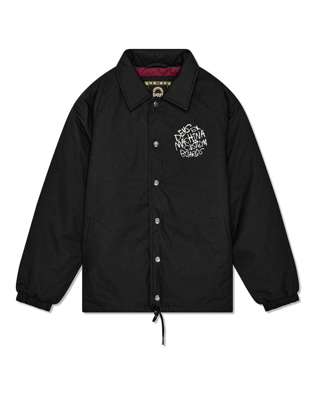 ジャケット・アウター OILMARK Cotton Jersey Coach Jacket Jackets | Deus Ex Machina | Scrawler Coach Jacket - Anthracite