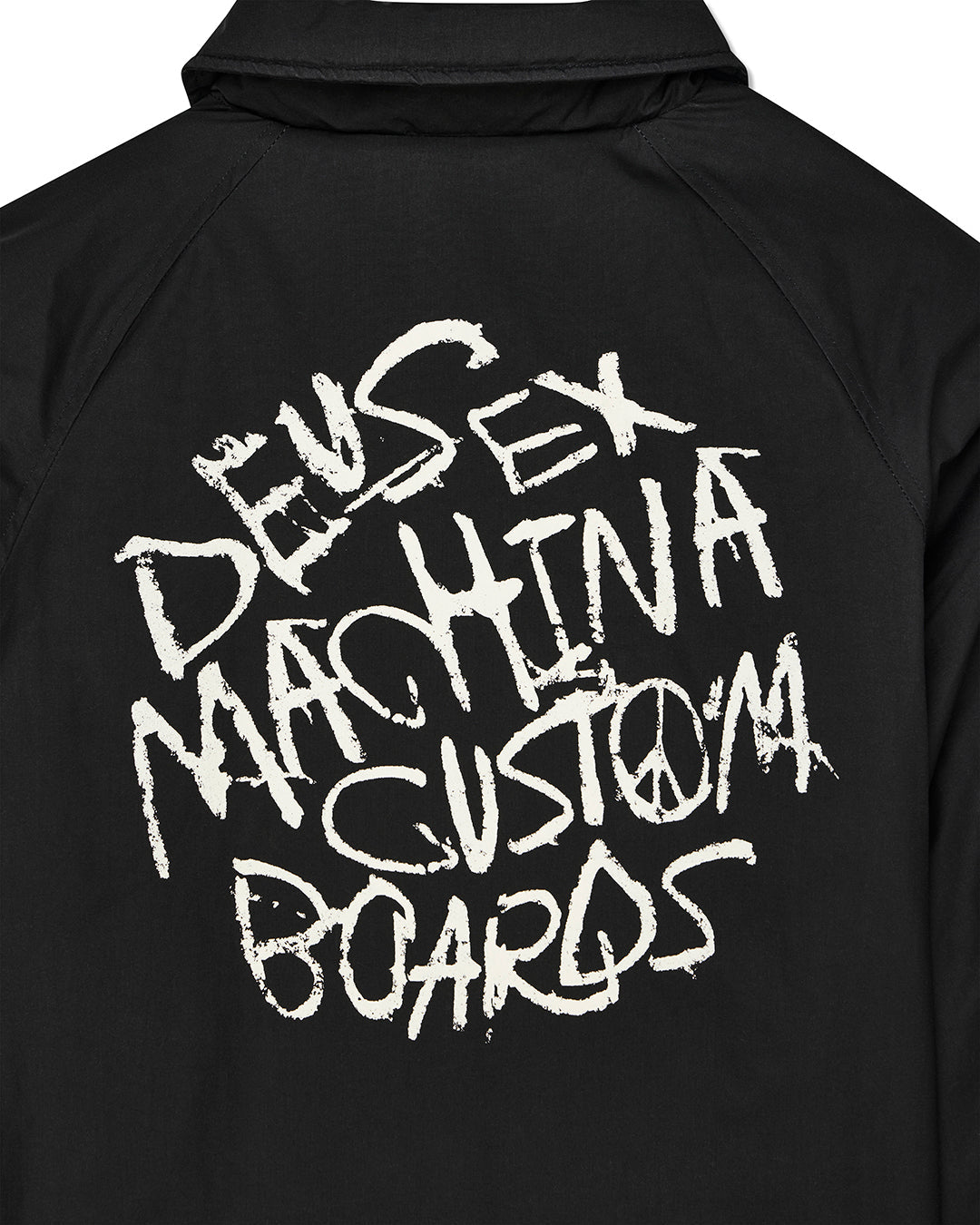 Jackets | Deus Ex Machina | Scrawler Coach Jacket - Anthracite