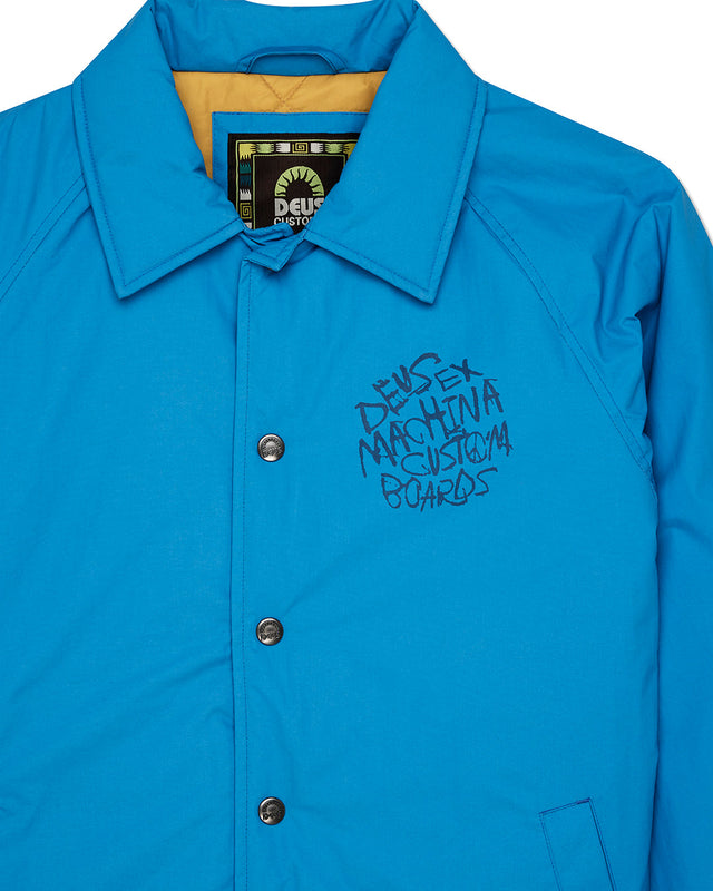 Scrawler Coach Jacket - Wave Ride Blue