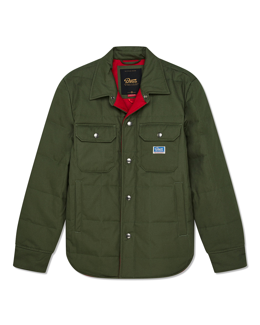 Shirts | Deus Ex Machina | Maxwell Waxed Overshirt - Black – Deus