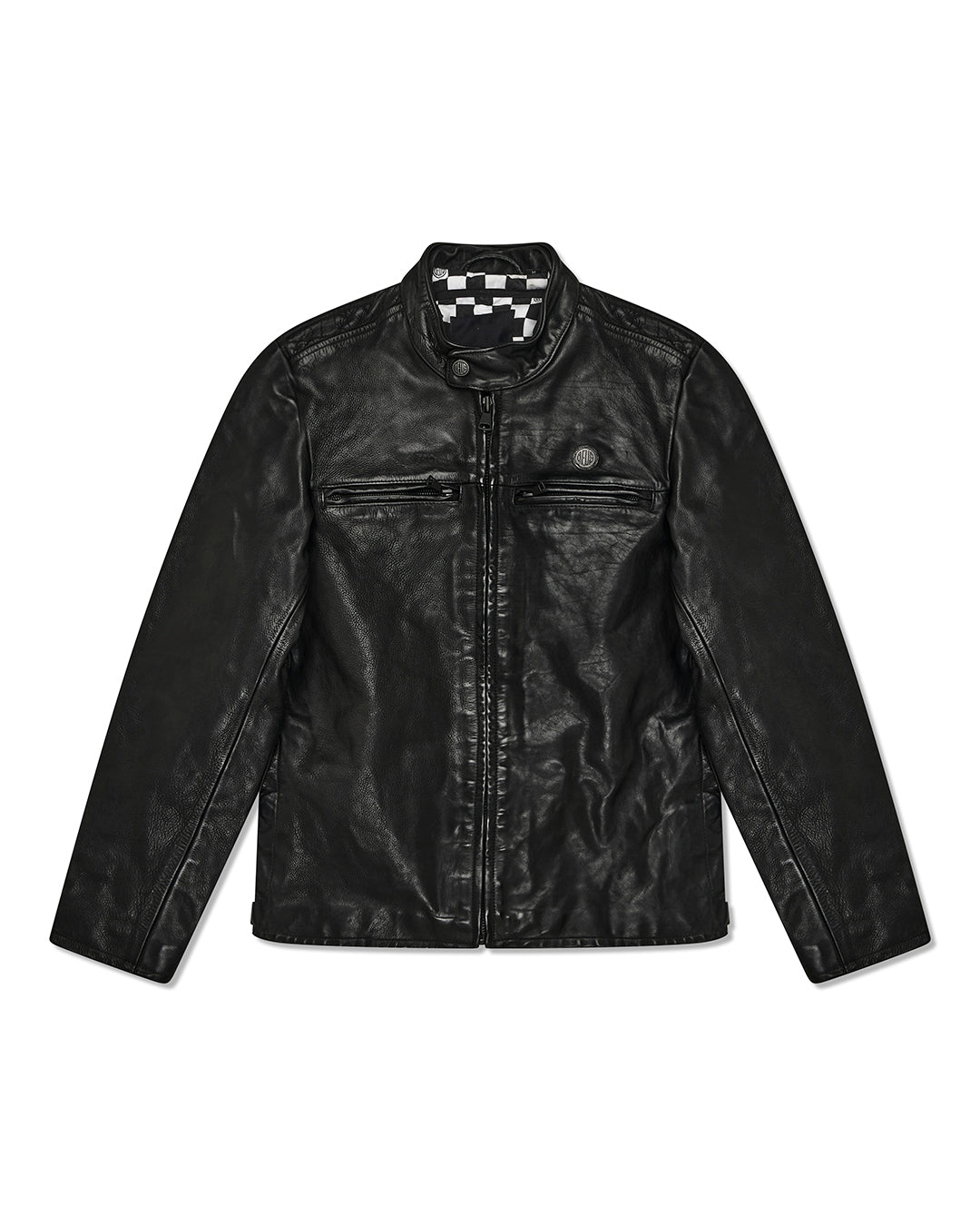 Jackets | Deus Ex Machina | Cruiser Leather Jacket - Black – Deus